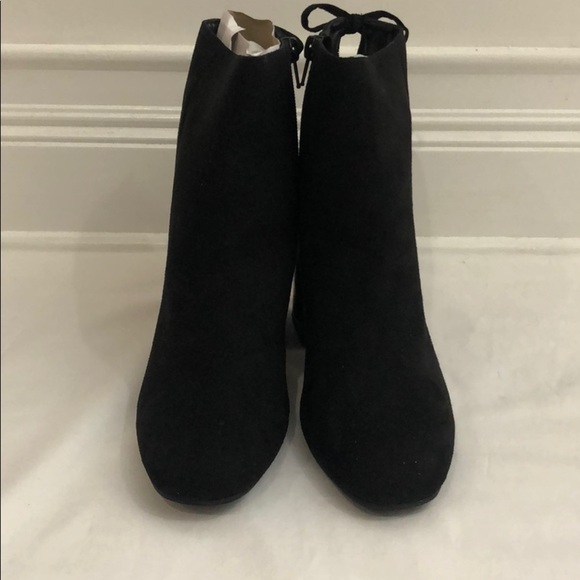 LAST TWO AVAILABLE!! New Women's High Heel Ankle Boots Black Leopard Size 8 - Picture 10 of 16